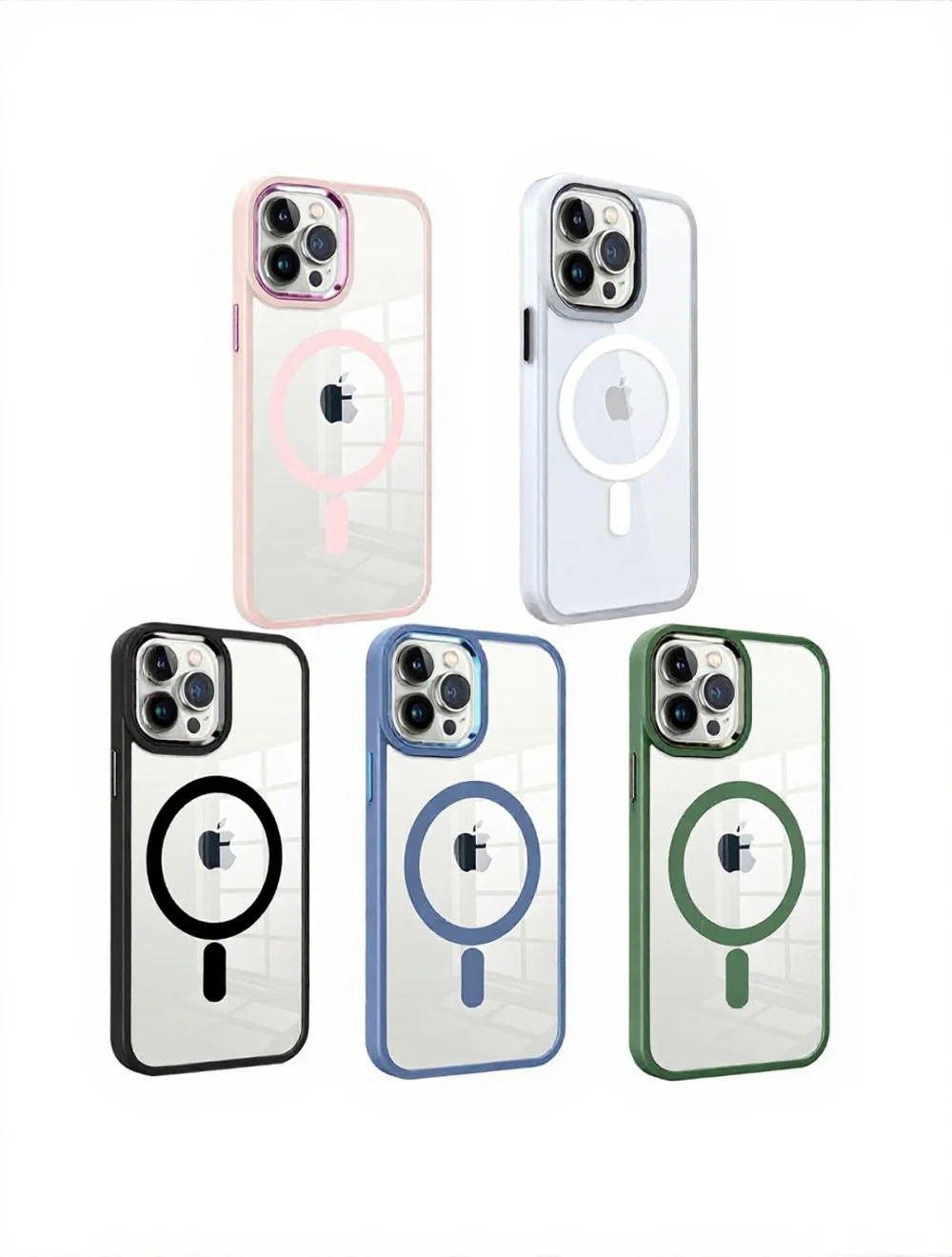 ArmourMax Metal Accessories Soft Grip Shockproof Case for iPhone 13 Pro w/ Magsafe
