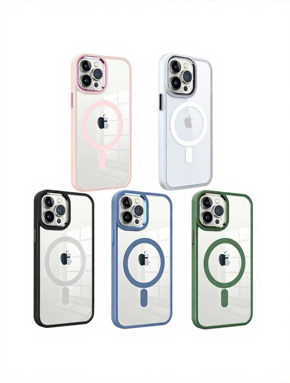 ArmourMax Metal Accessories Soft Grip Shockproof Case for iPhone 14 Pro w/ Magsafe