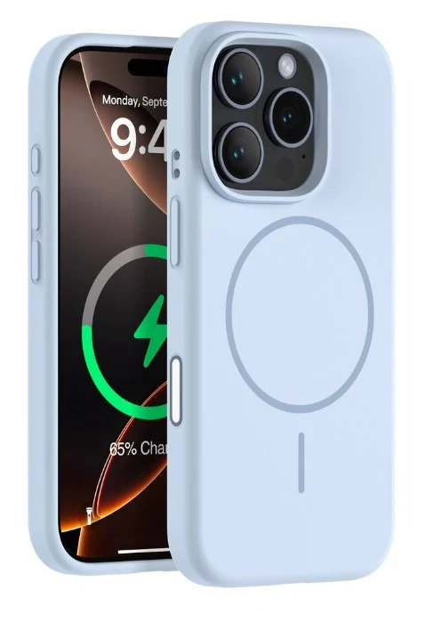 iShield [Ultra MagSafe] Liquid Silicon Snap Case iPhone 15 Pro Max