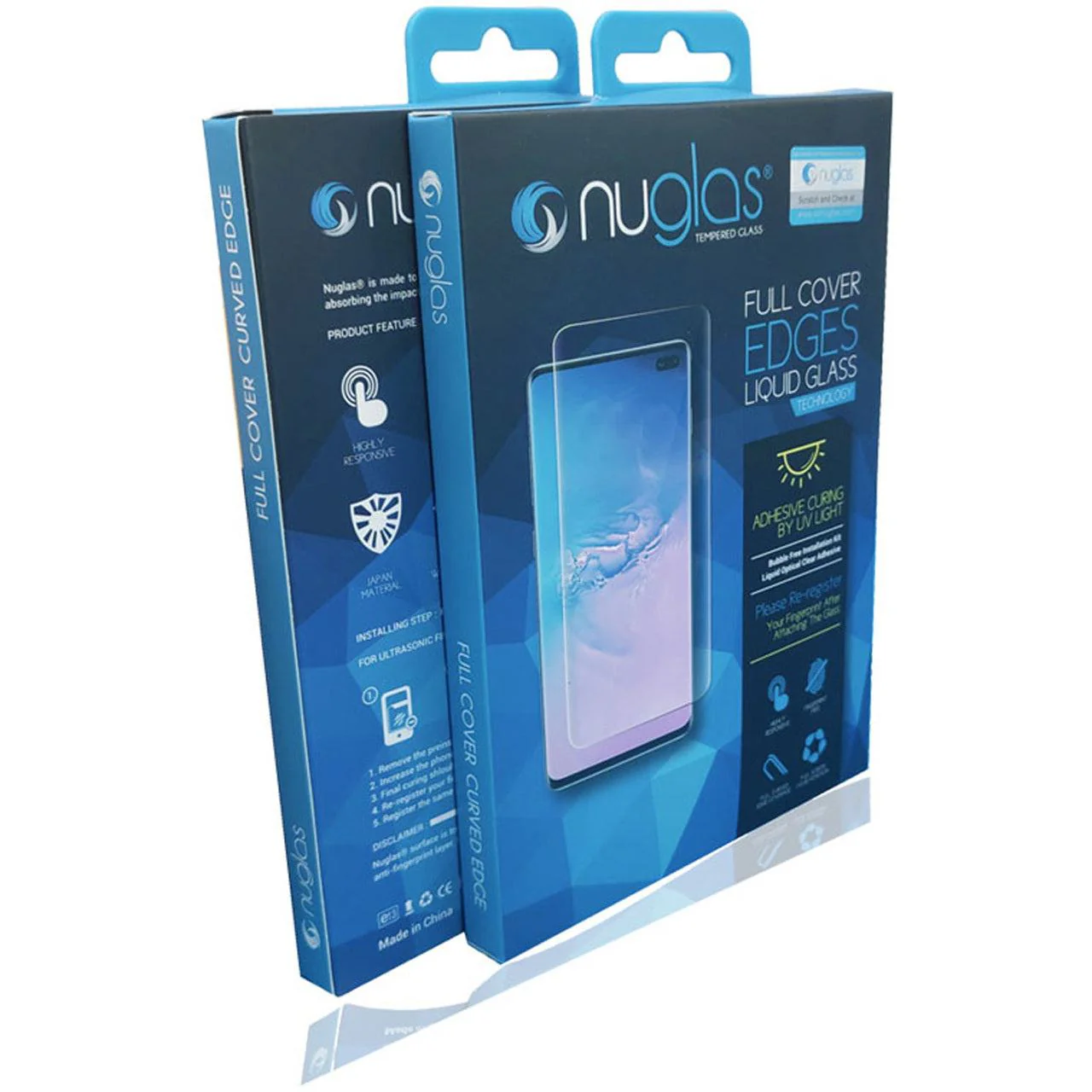 Nuglas Tempered Glass Protection (Samsung Galaxy S10)