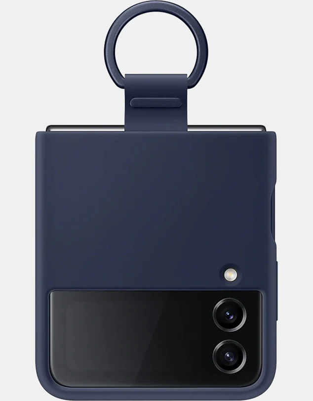 Samsung Galaxy Z Flip4 Silicone Cover With Ring