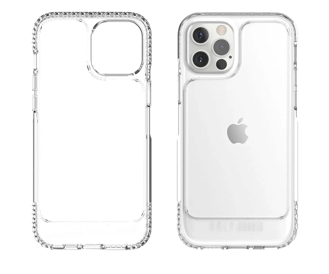 Ugly Rubber U-Model Bumper Clear Case for iPhone 12 Pro Max - Image 3