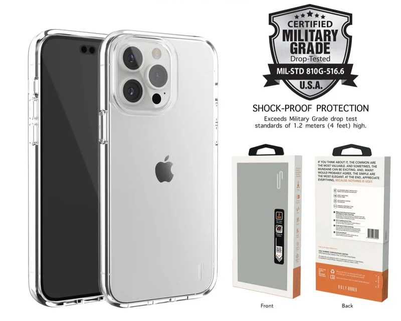 UR Pure Transparent Armor iPhone 15 Pro