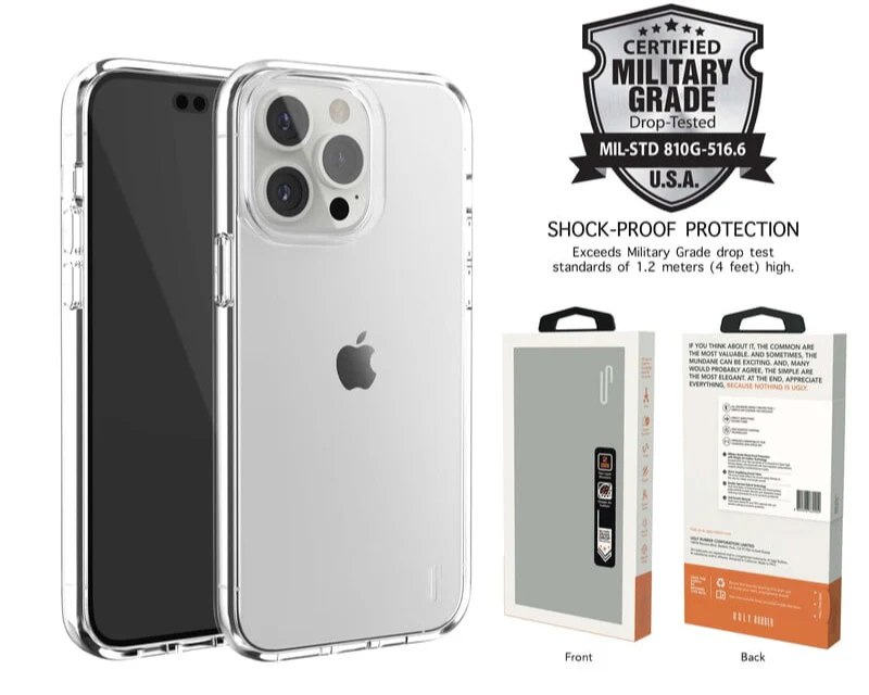 UR Pure Transparent Armor, iPhone 15 Pro Max